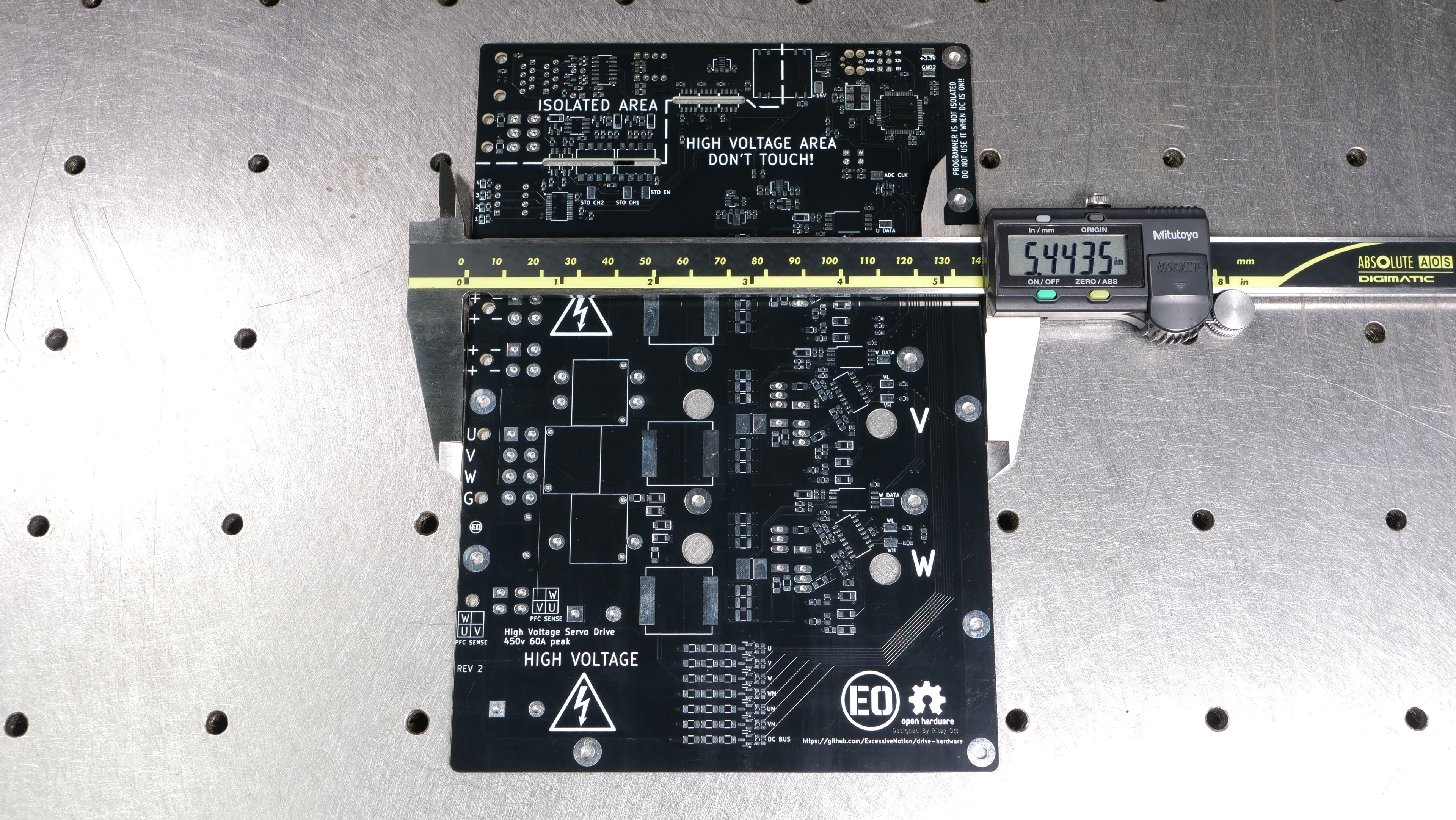 High Voltage Servo Drive PCB v2 rev2 - LEFTOVER