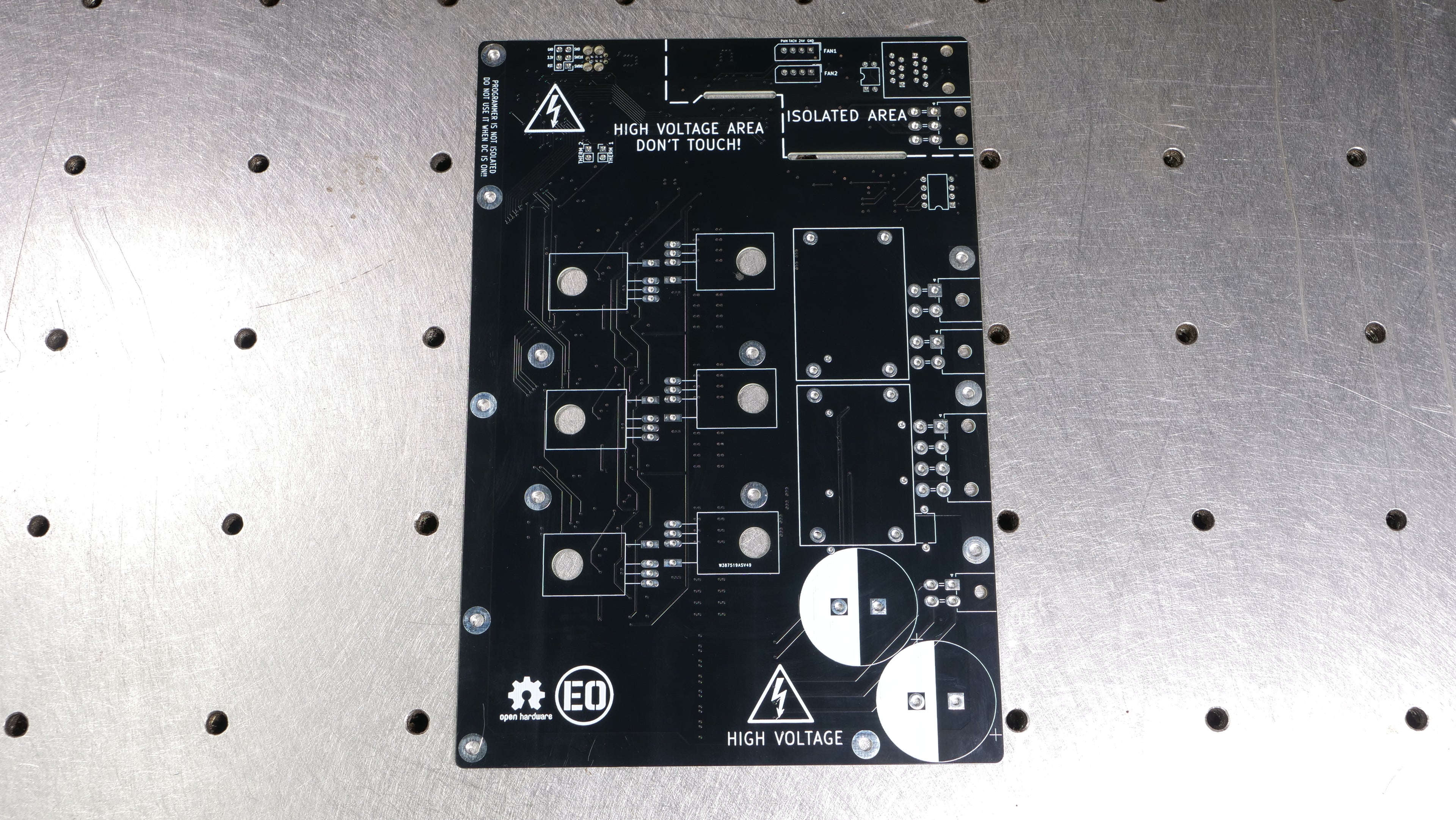 High Voltage Servo Drive PCB v2 rev2 - LEFTOVER