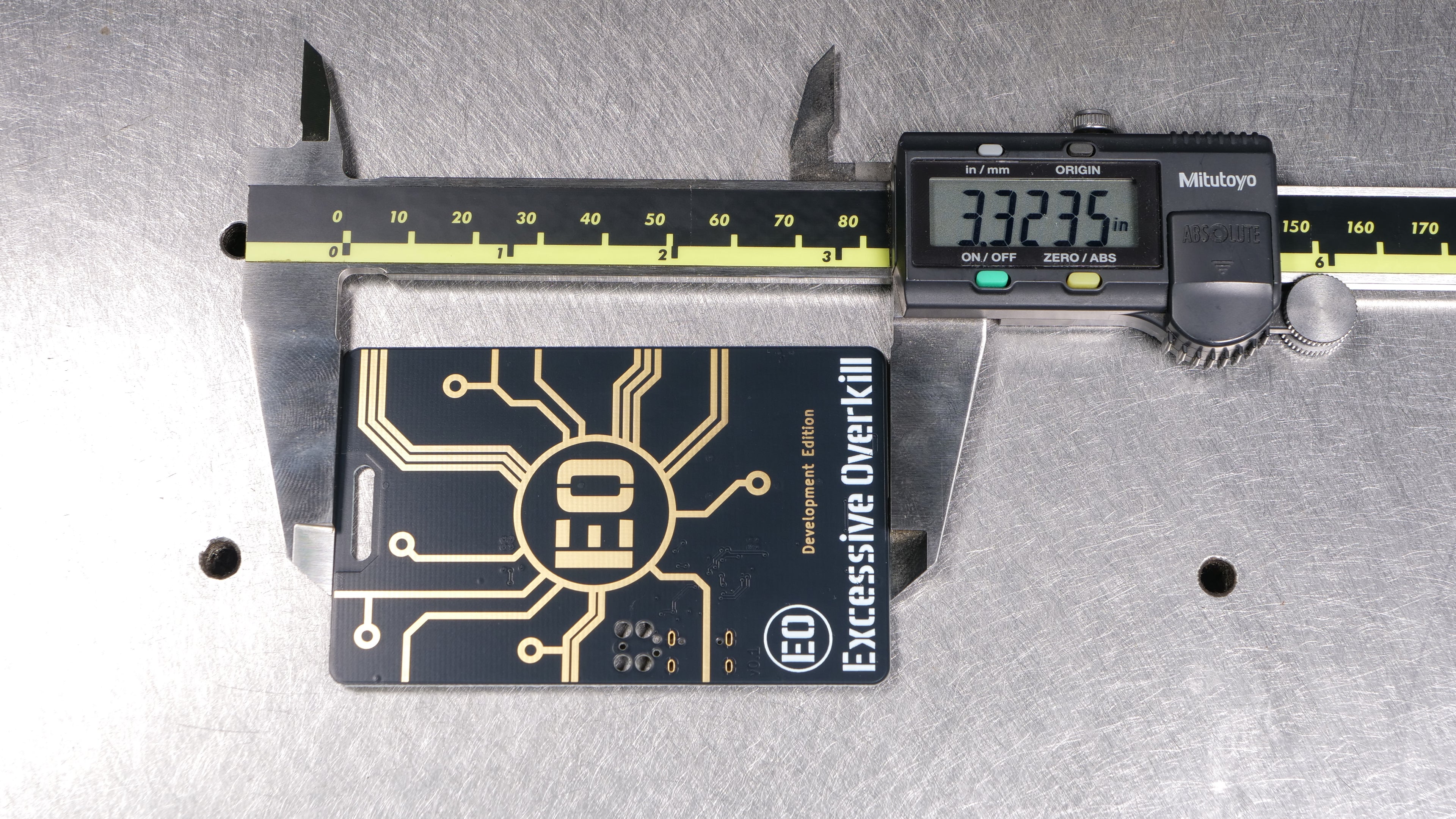 Light-up Shake Persistence-of-Vision PCB Badge - Development Edition PREORDER