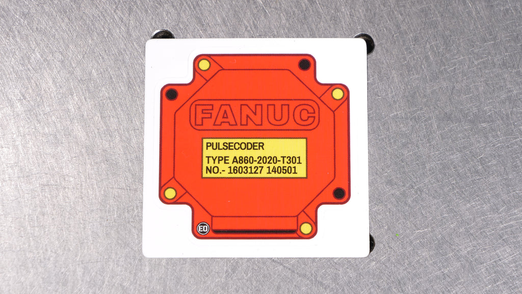 Fanuc Pulsecoder Themed Vinyl Sticker