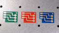 Factorio Themed Circuit Keychain PCBs 3pcs