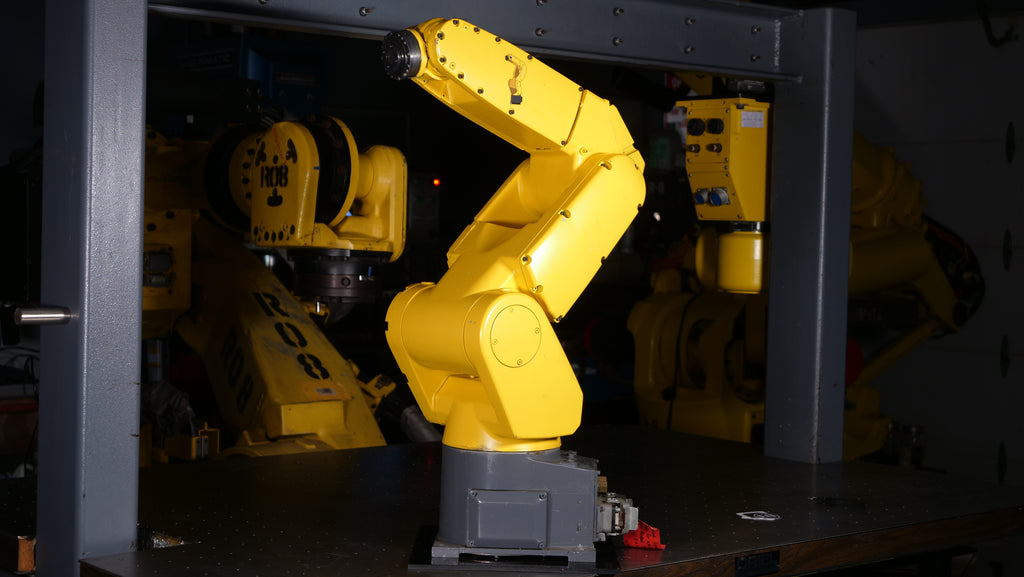 Googly Eye Robot Arm Vinyl Sticker