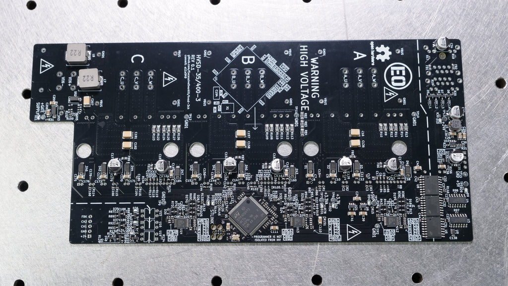 High Voltage Servo Drive 3ch PCB rev0.1 - LEFTOVER